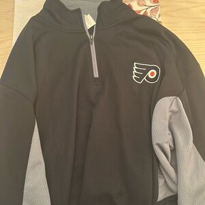 Philadelphia flyers quarter zip jacket